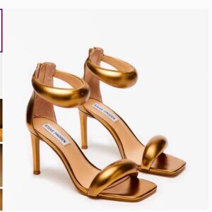 Steve Madden Partay Bronze Sandals